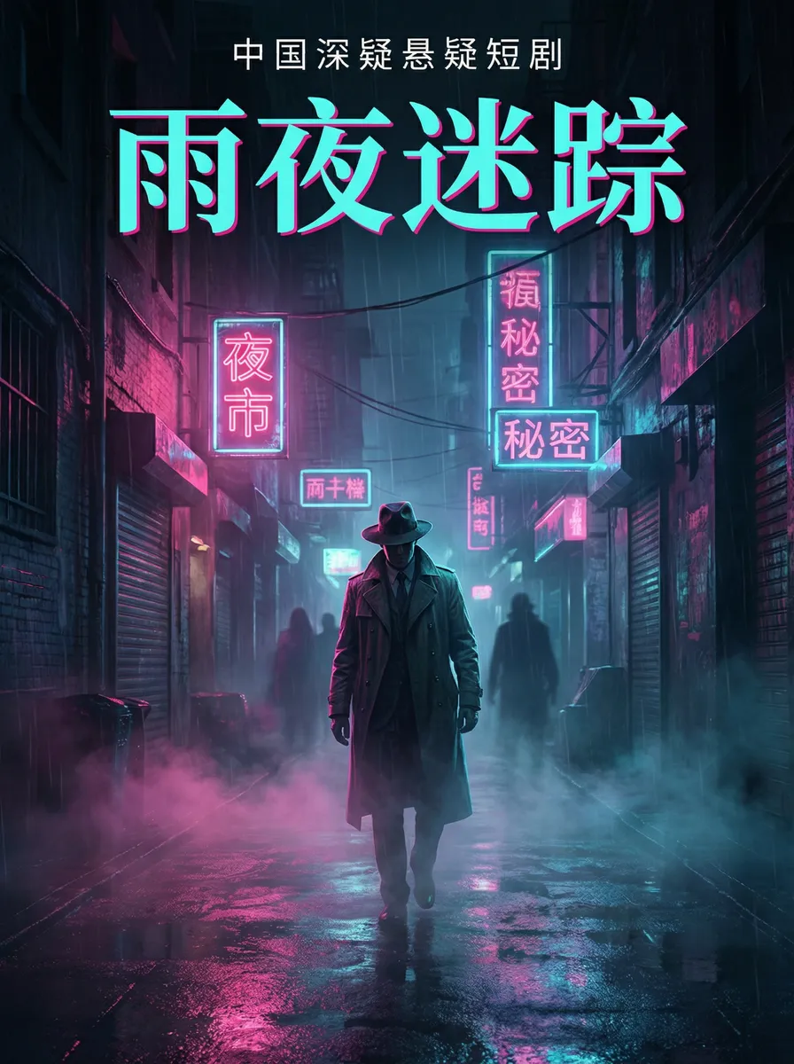 税务局调查范冰冰 悬疑追踪短剧 - 雨夜迷踪海报